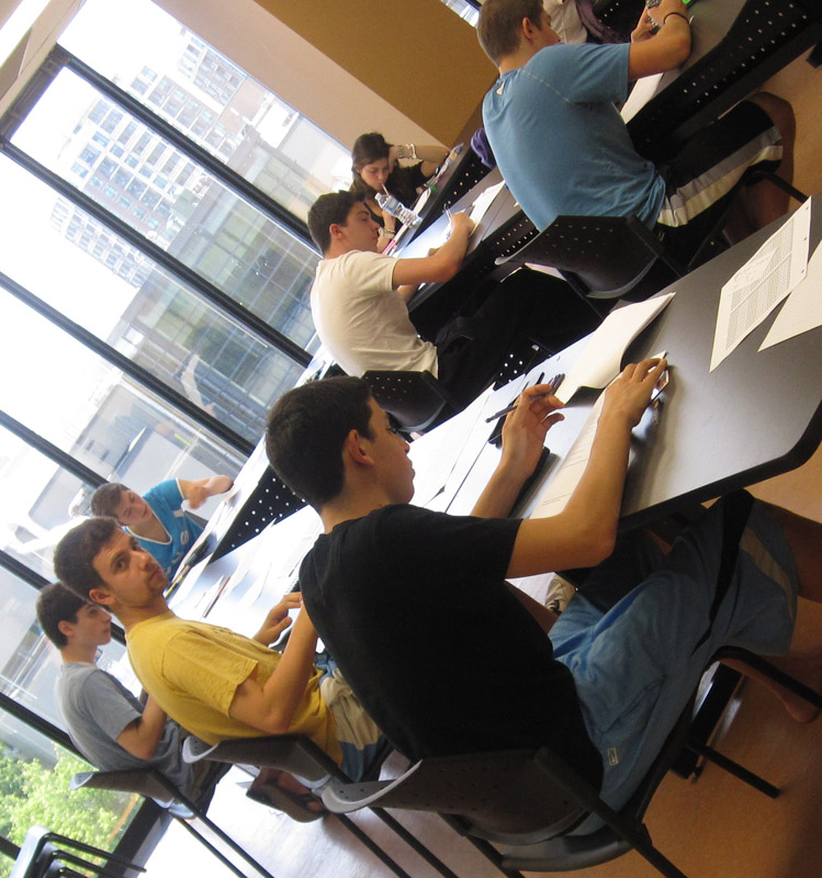 writing a test in a private school in toronto